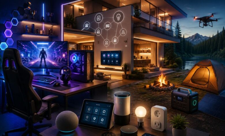 Esports Competition Smart Home Devices Camping Guide