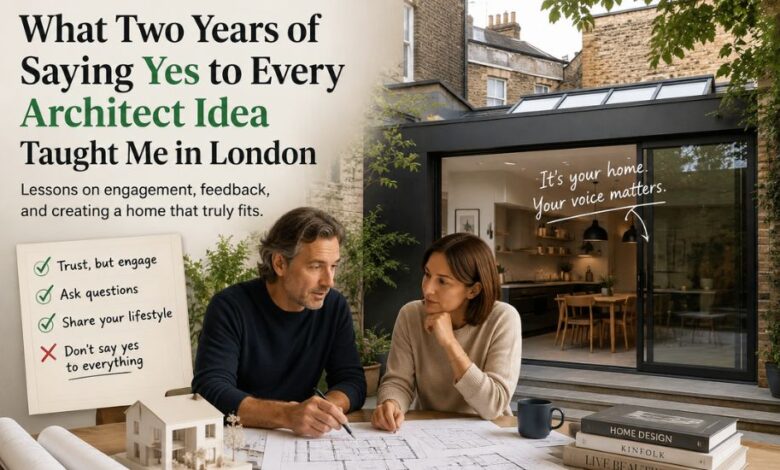 What Two Years of Saying Yes to Every Architect Idea Taught Me in London
